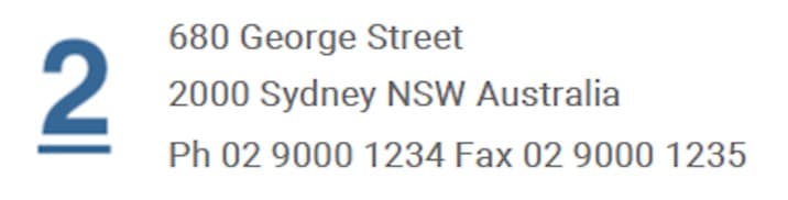 ndis invoice address and contact info requirement