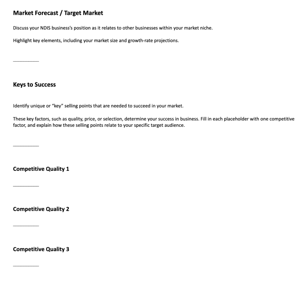 ndis business plan template part 4