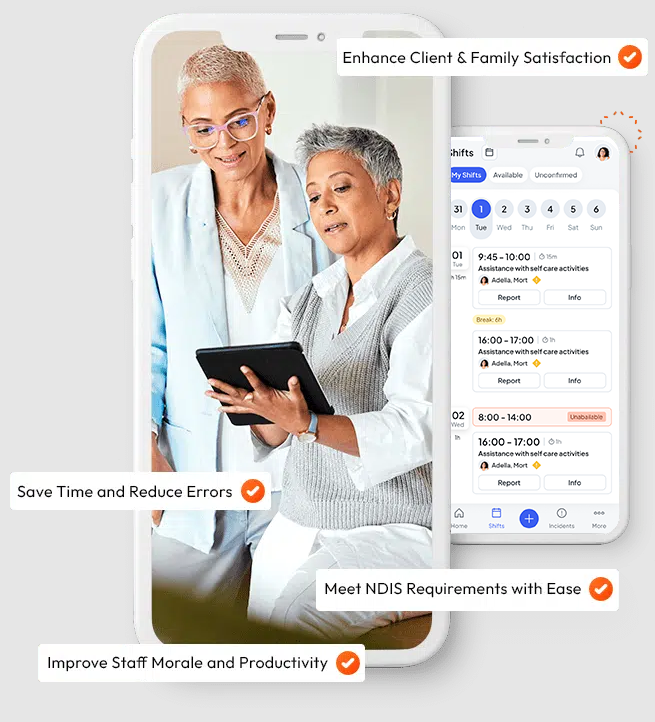 brevity ndis software mobile app2